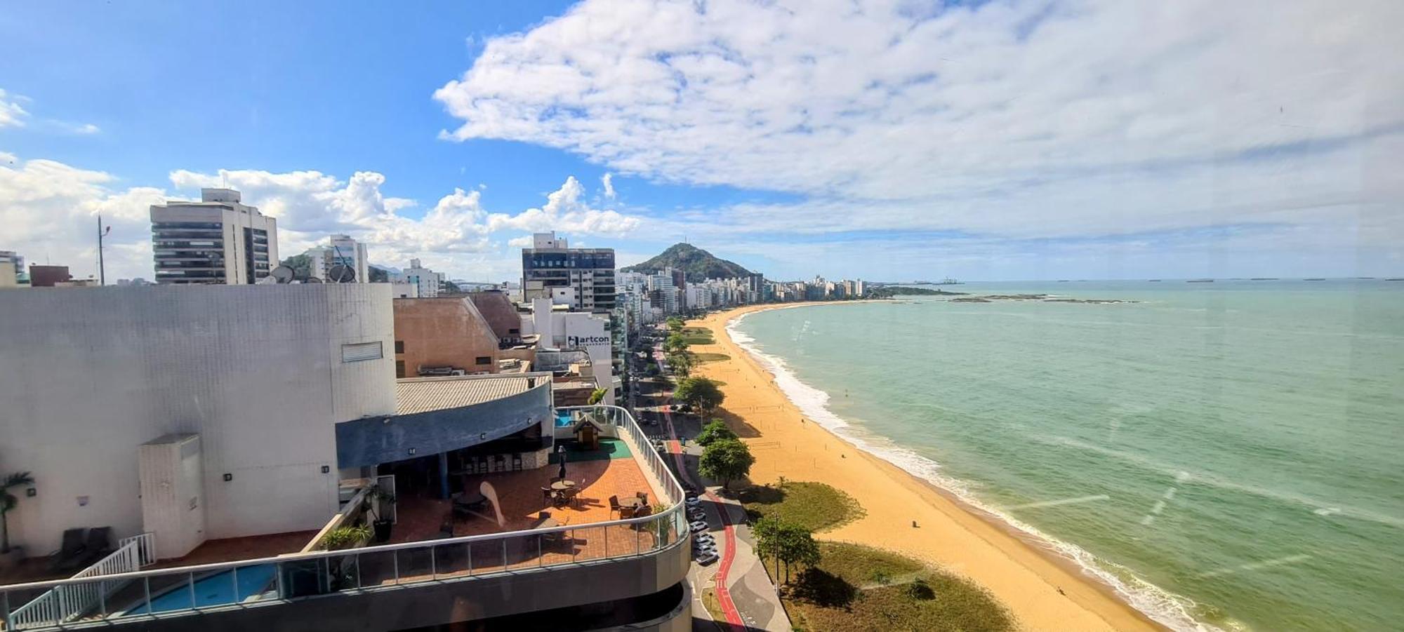 Flat Pasargada 812, Free Bikes, Pe Na Praia Vila Velha  Exterior foto